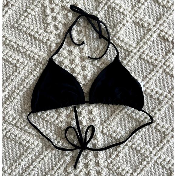 Xhilaration Black Bikini Top LAST CALL - Picture 1 of 4